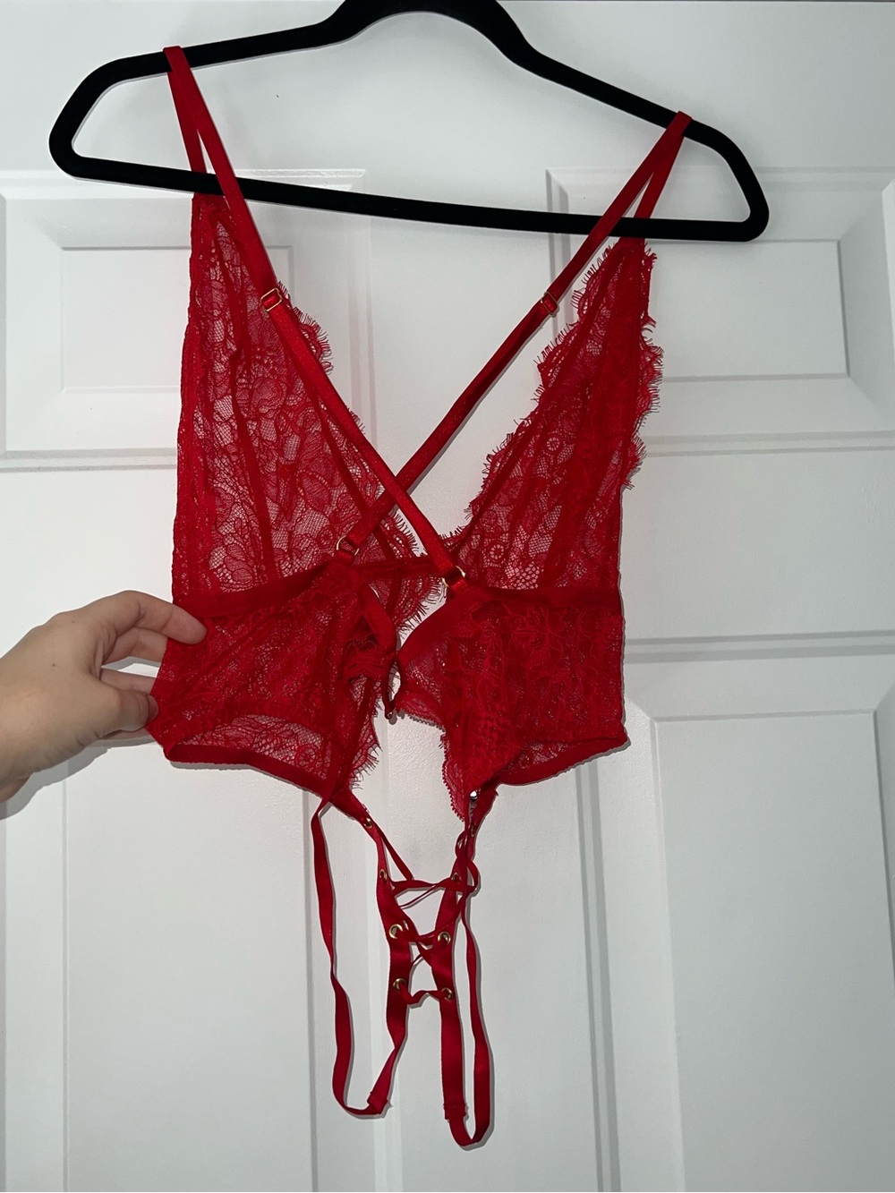 VS Teddy/Lingerie Open Bottom - Picture 2 of 2